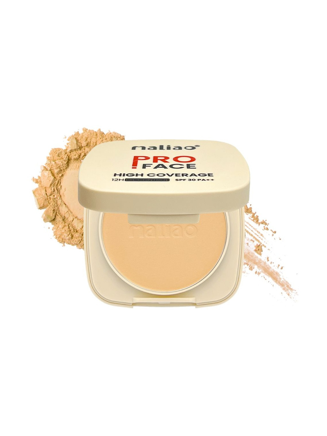 Maliao Pro Face High Coverage Compact Powder - 20 g -  Natural 04