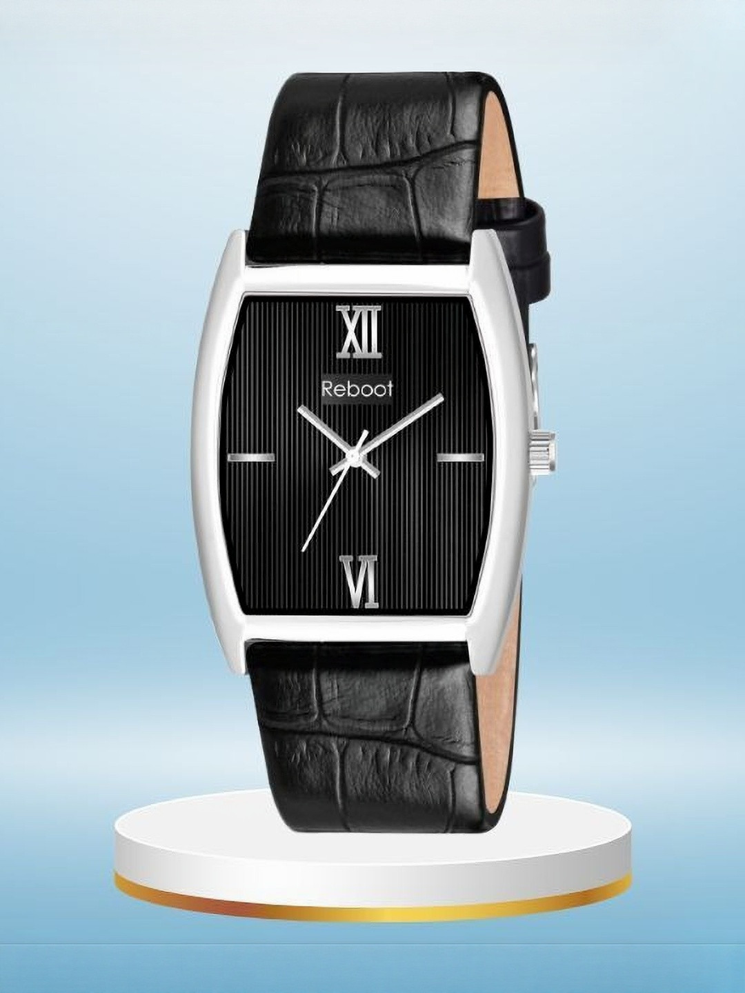 REBOOT Men Dial & Stainless Steel Straps Analogue Watch NEW107-111 SLIM