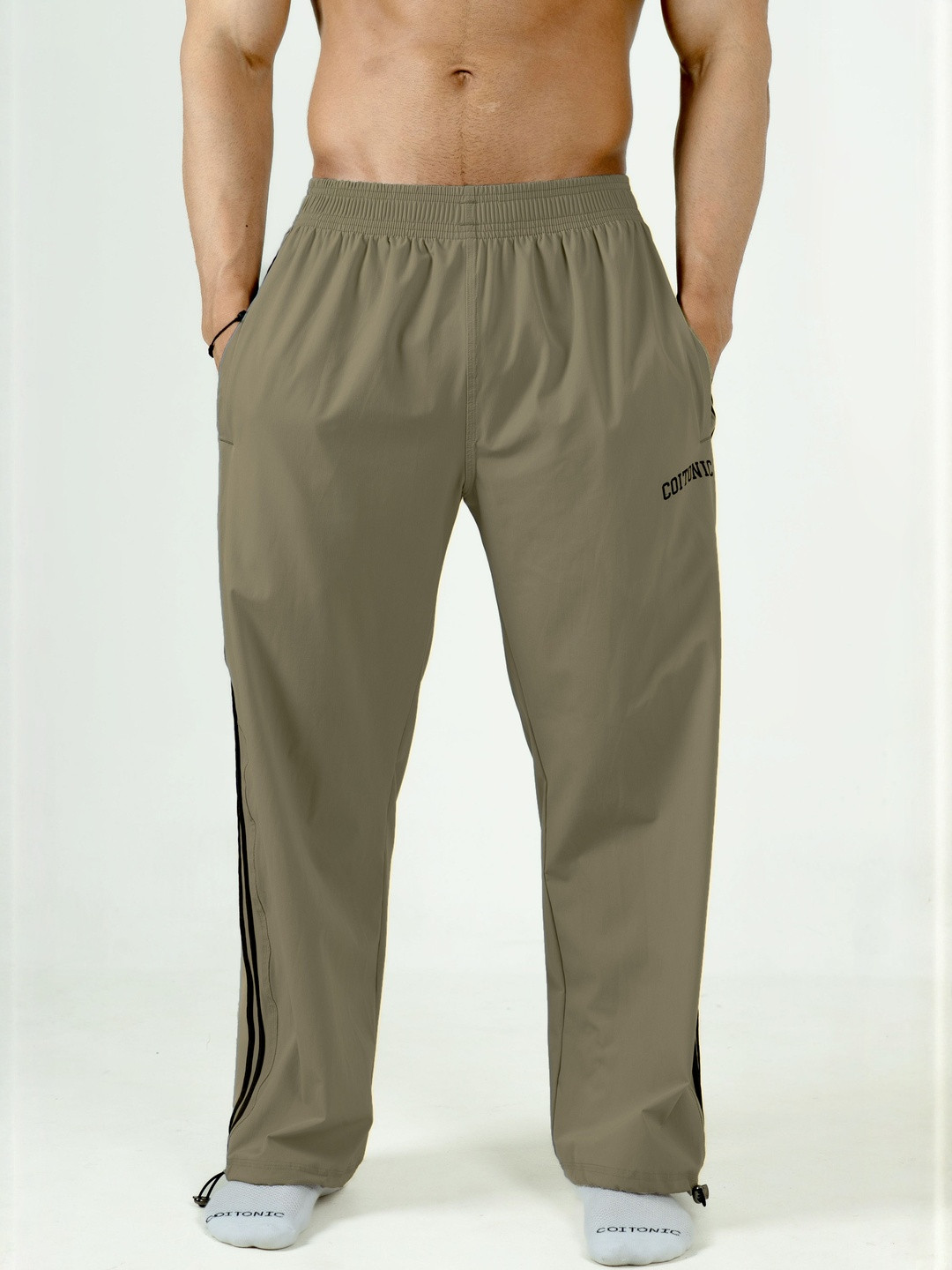 Coitonic Flagship Men Mid-Rise Track Pants