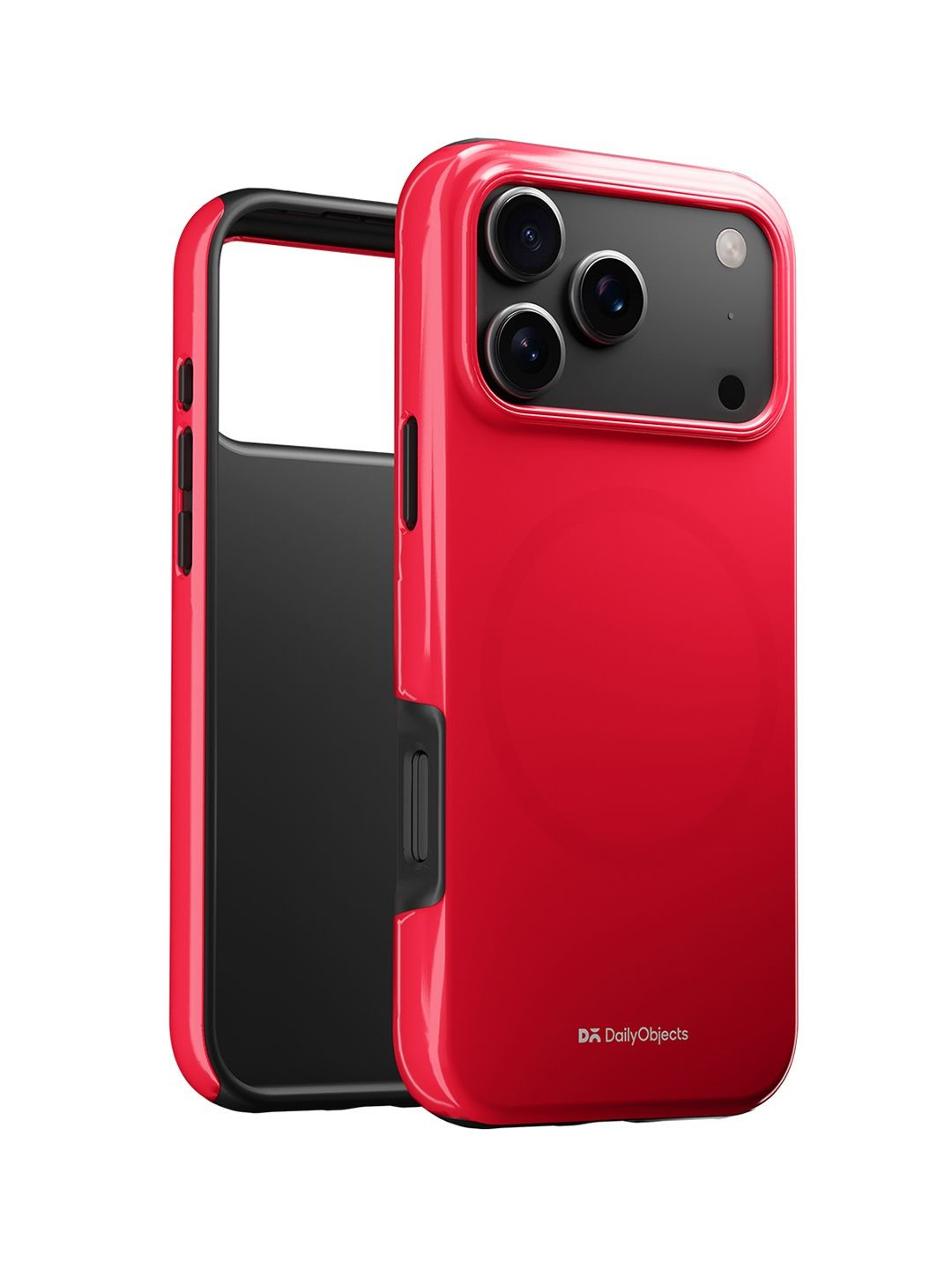 DailyObjects iPhone 17 Pro Enamel Mag Safe Back Case Mobile Accessories