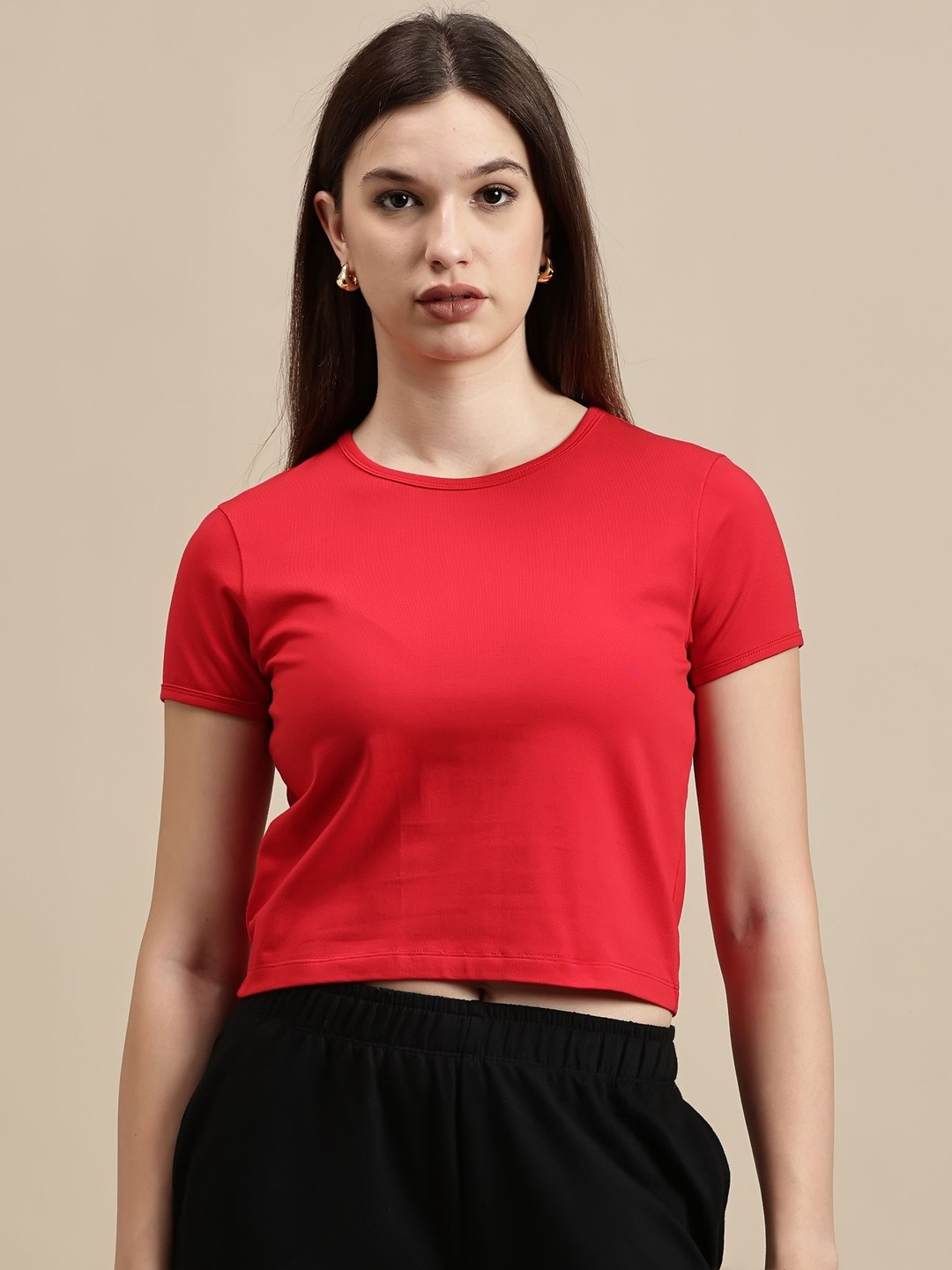 Ecolore Cotton Crop Top