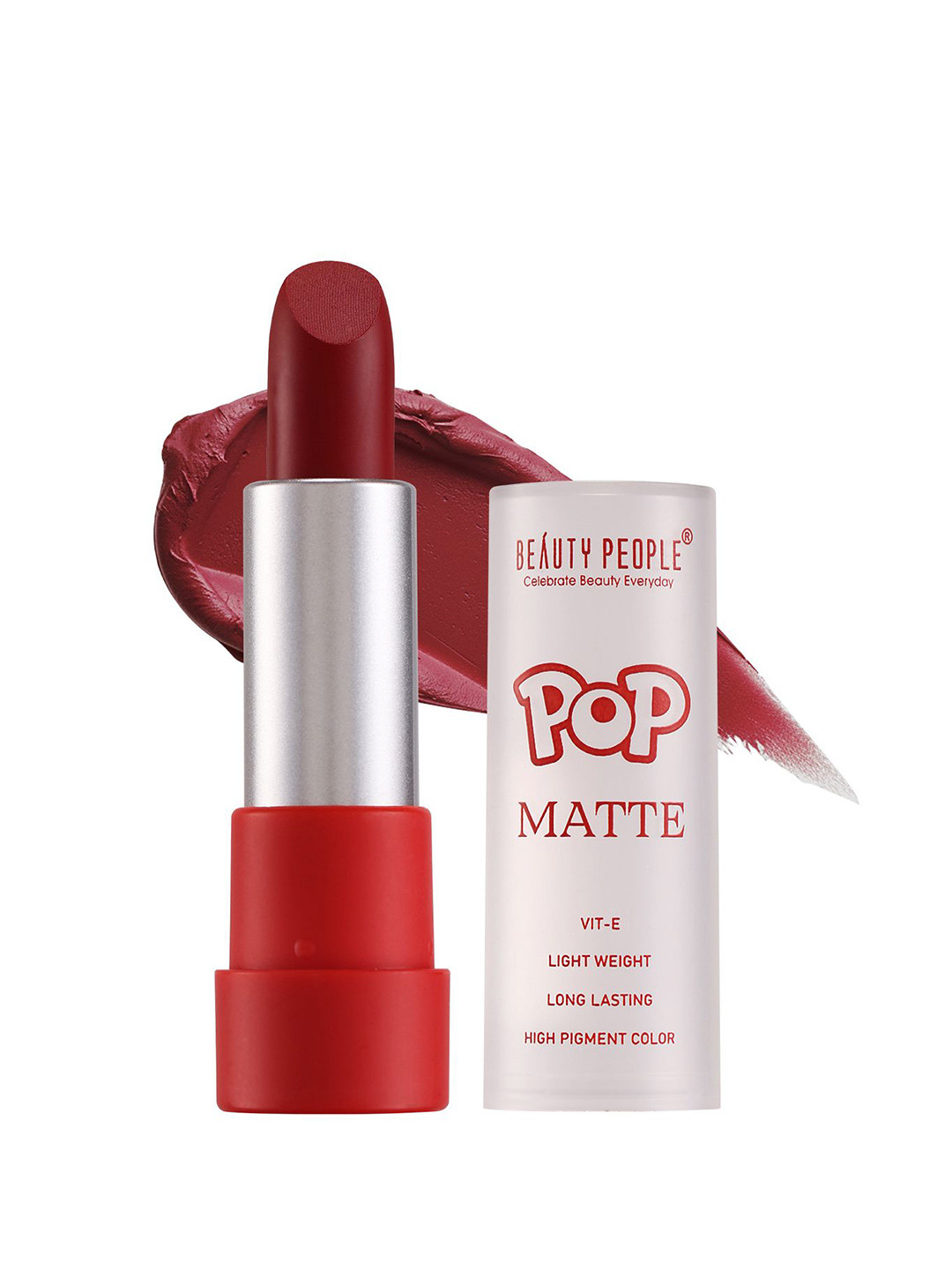 Beauty People Pop Matte Long Lasting Lipstick 3.8 g - Kiss Me Red 11