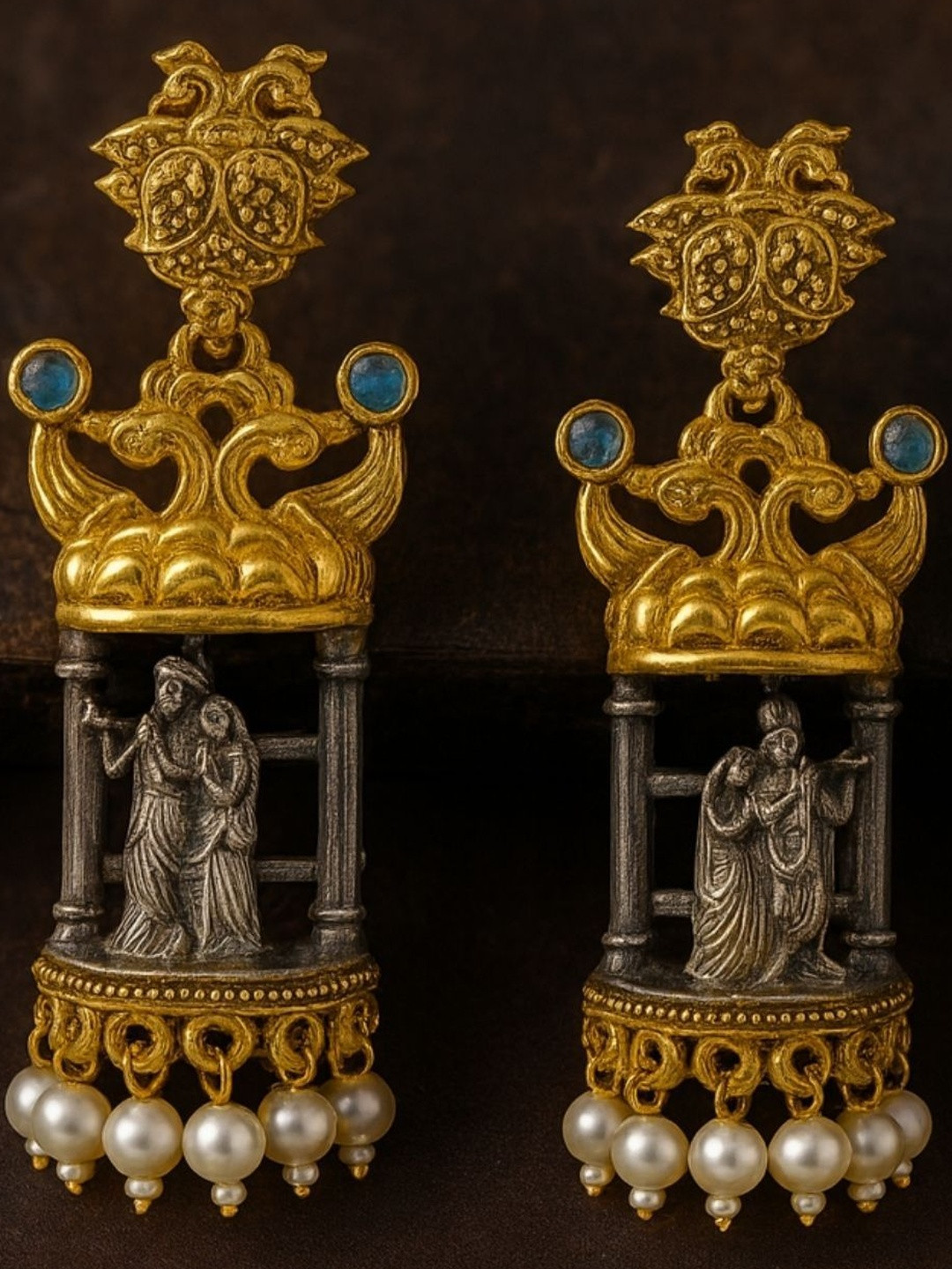 Digital Dress Room Contemporary Drop Earrings