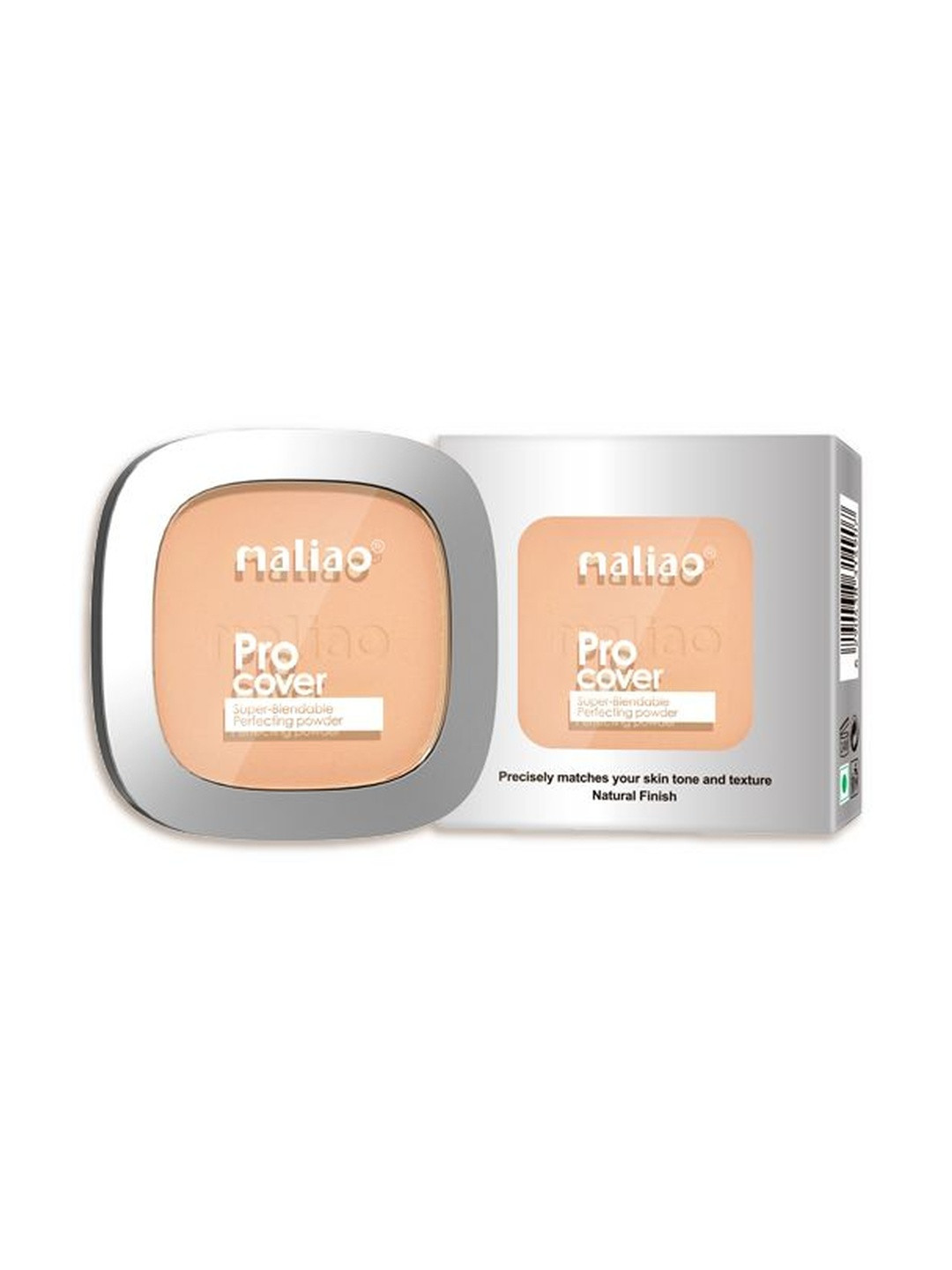 Maliao Pro Cover Super-Blendable Perfecting Compact Powder - 10 g - Natural Nude 04
