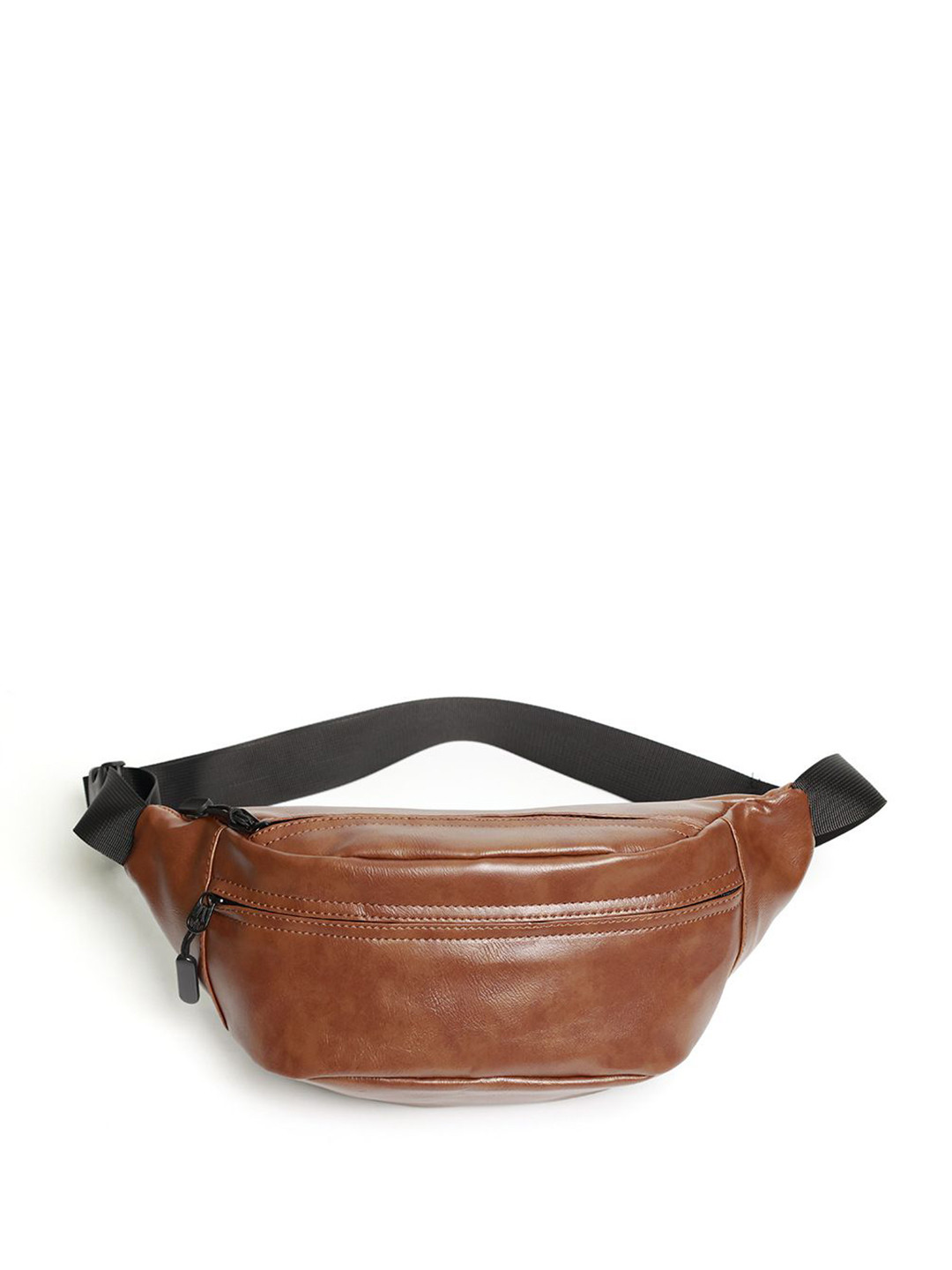 Mast & Harbour Men Leather Bum Waist Pouch