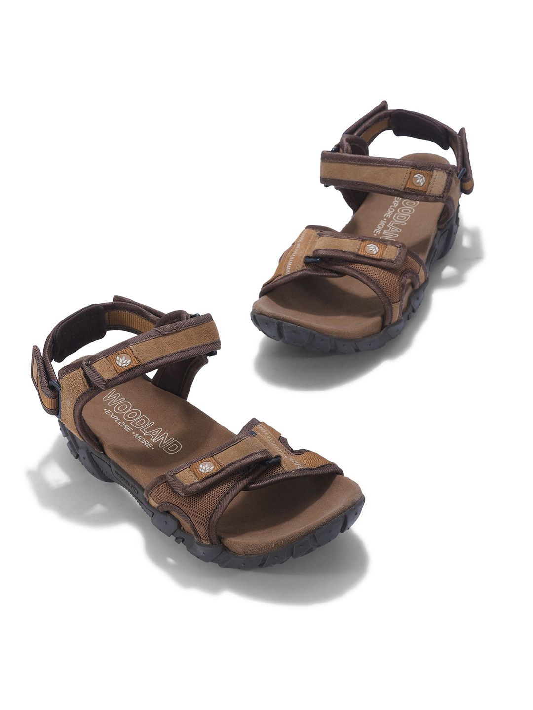 Woodland Men Velcro Suede Sandals