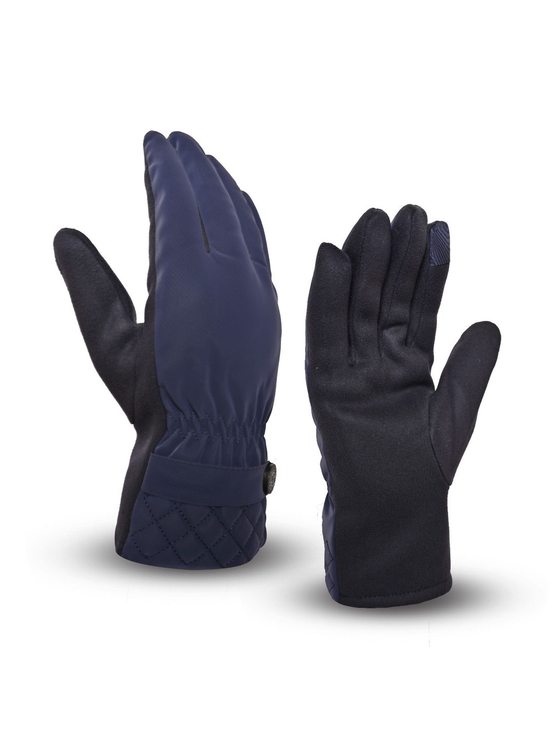 LOOM LEGACY Men Fleece-Inside Snow-Proof Winter Touch Screen Soft Hand Gloves