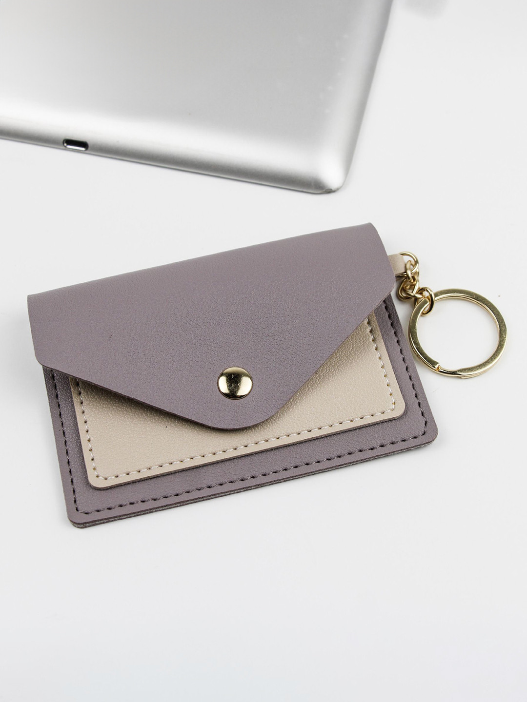 Pieru Women Colourblocked Medicine Holder Keychain Envelope