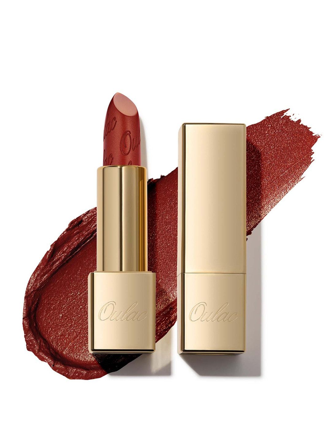 Oulac Metallic Shine Lipstick With Castor Oil - 4.3 g - Daring GM13