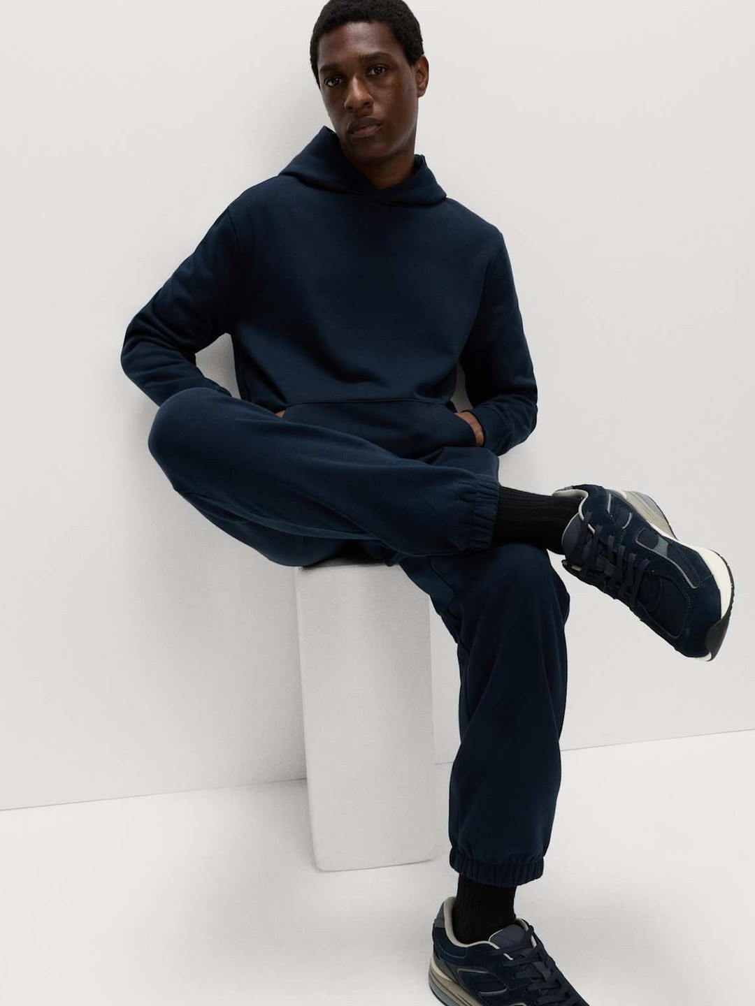 Marks & Spencer Men Mid-Rise Joggers