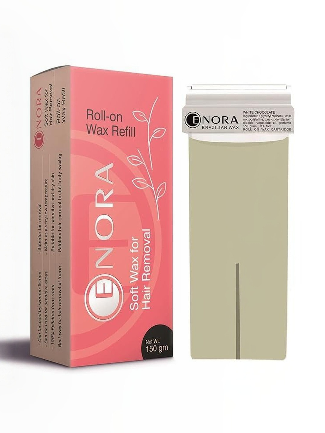 ENORA Roll-On Wax- 150 g- White Chocolate