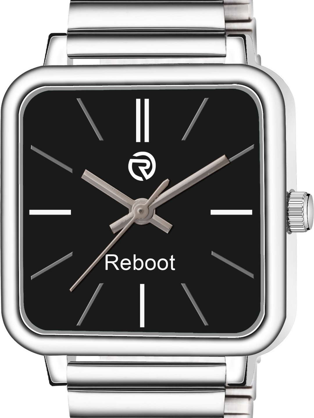 REBOOT Men Dial & Bracelet Style Straps Analogue Watch SH_151BlackDesignerSquareWomen