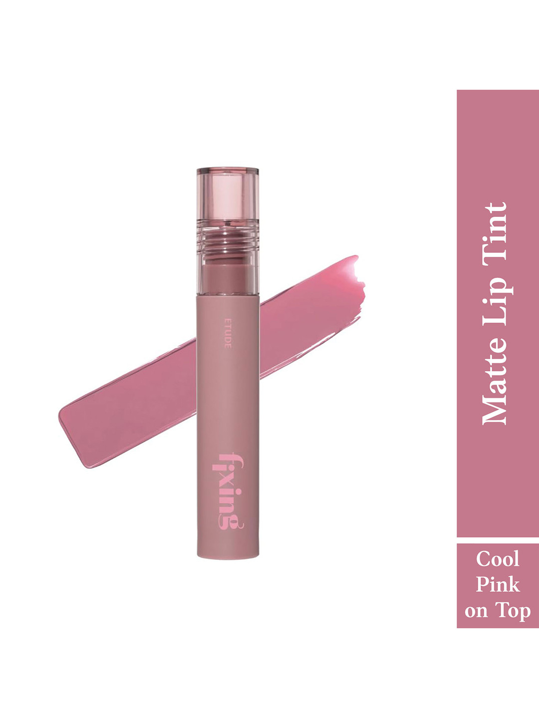ETUDE Fixing Tint Hydrating Matte Finish Liquid Lipstick 4g - Cool Pink 18