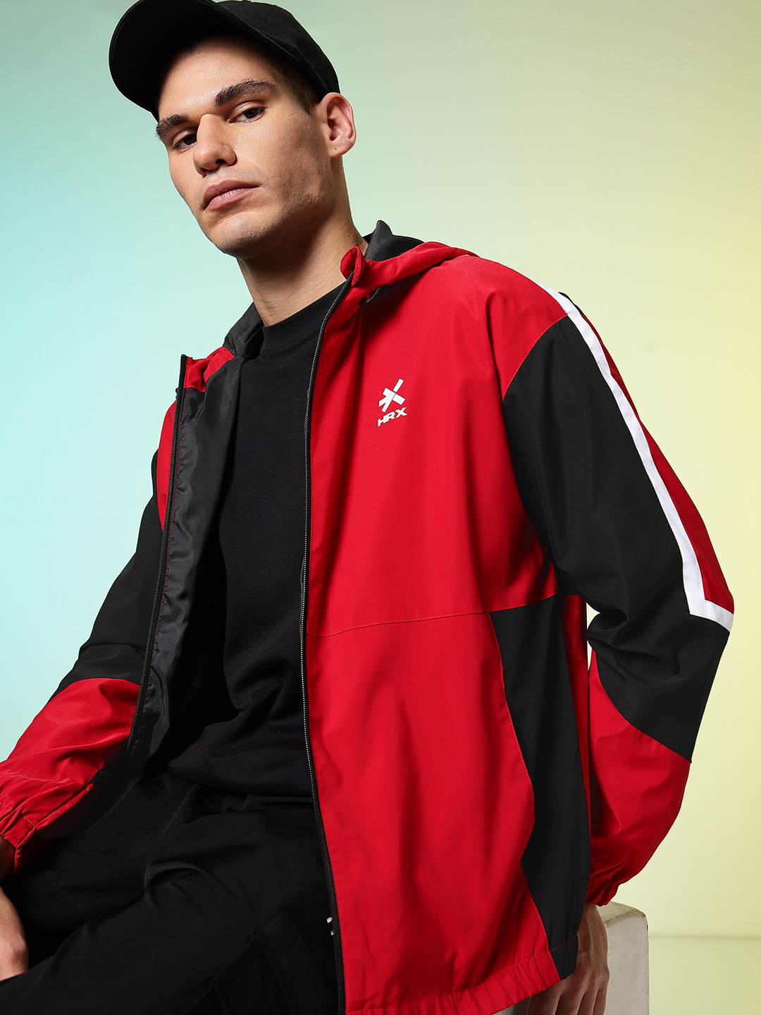 HRX by Hrithik Roshan Colourblocked Casual Jacket