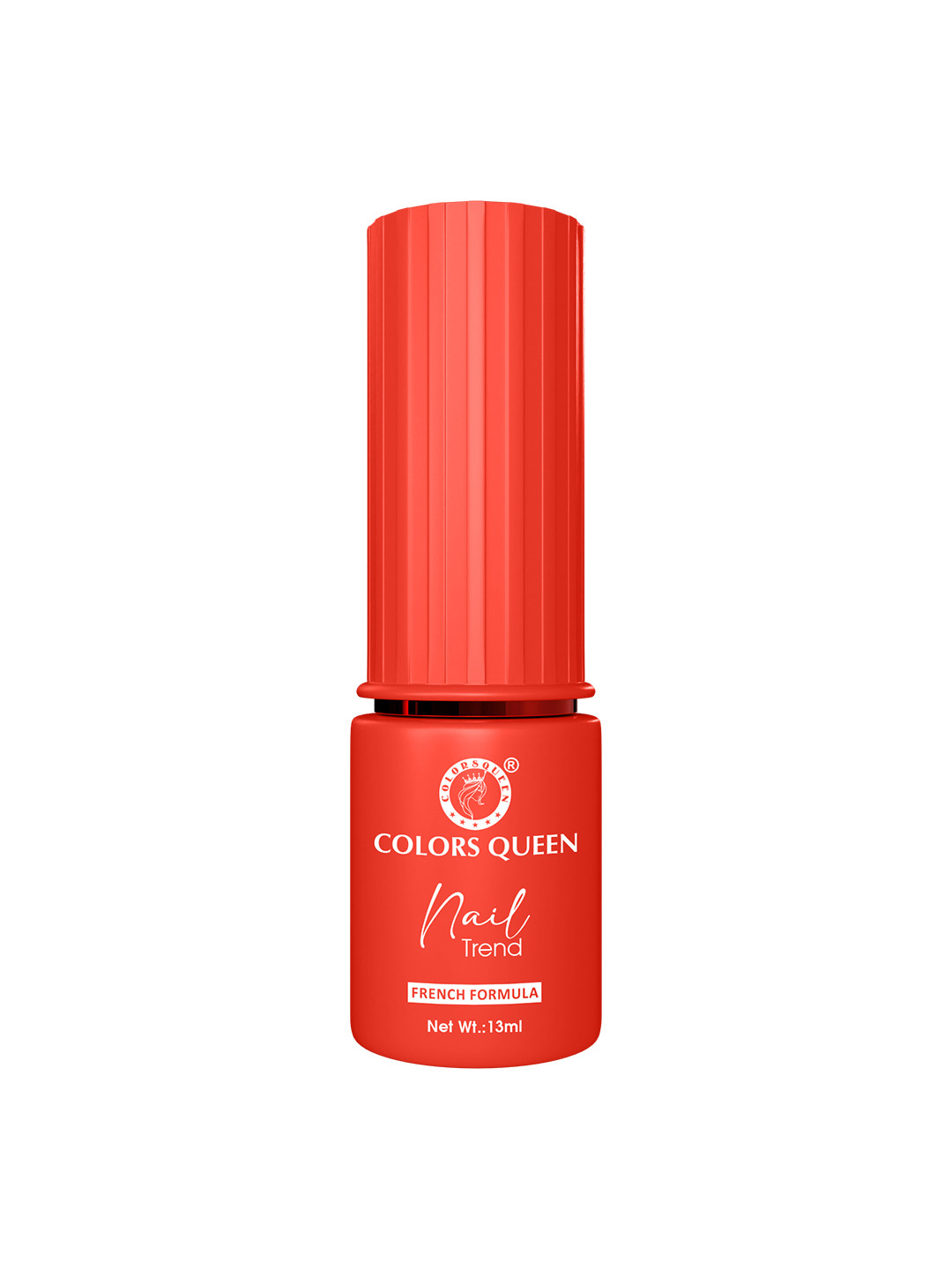 Colors Queen Nail Trend French Formula Quick Dry Nail Polish - 13ml - Fire Brick