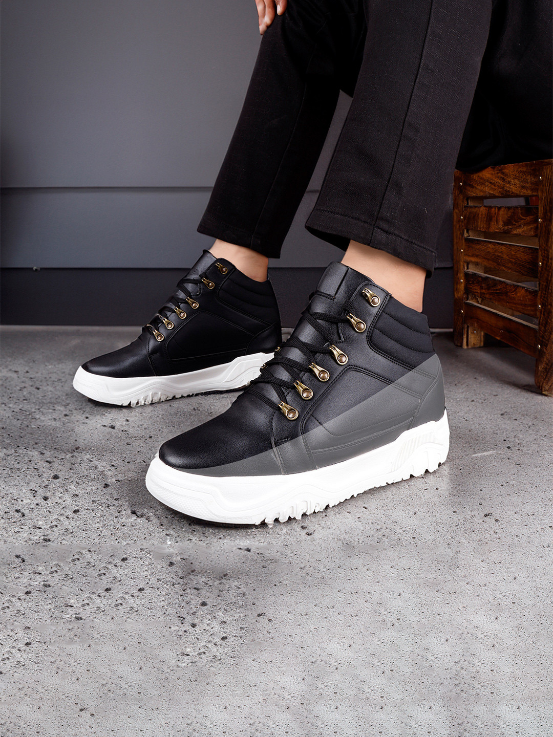 Bxxy Men High-Top Reguler Elevator Sneakers