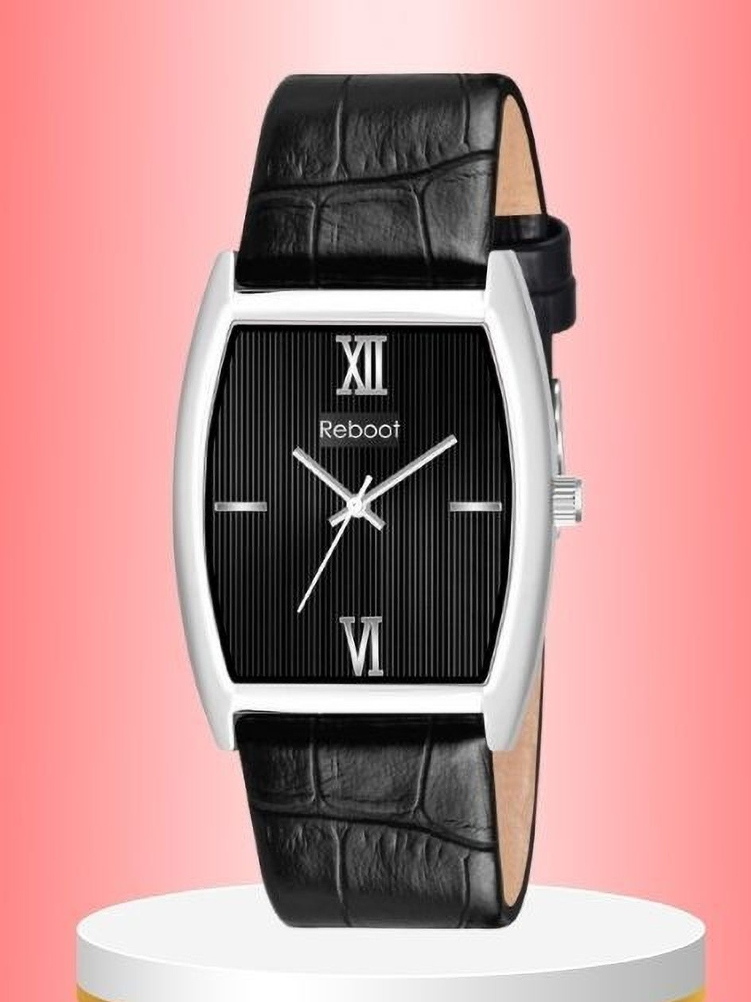 REBOOT Men Dial & Stainless Steel Straps Analogue Watch NEW58-111 SLIM