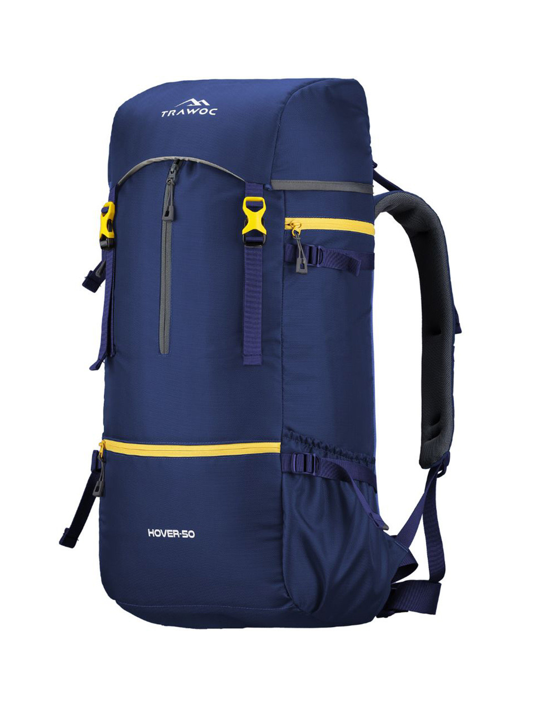 TRAWOC HOVER Solid 50L Rucksack For Trekking Hiking & Travel