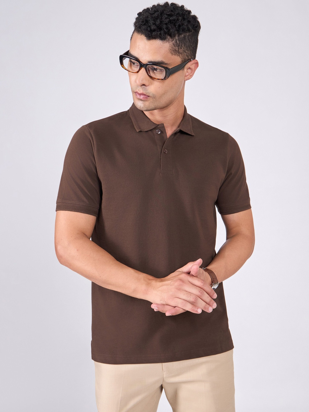 Espanshe Norwell Regular Fit Polo Collar T-shirt