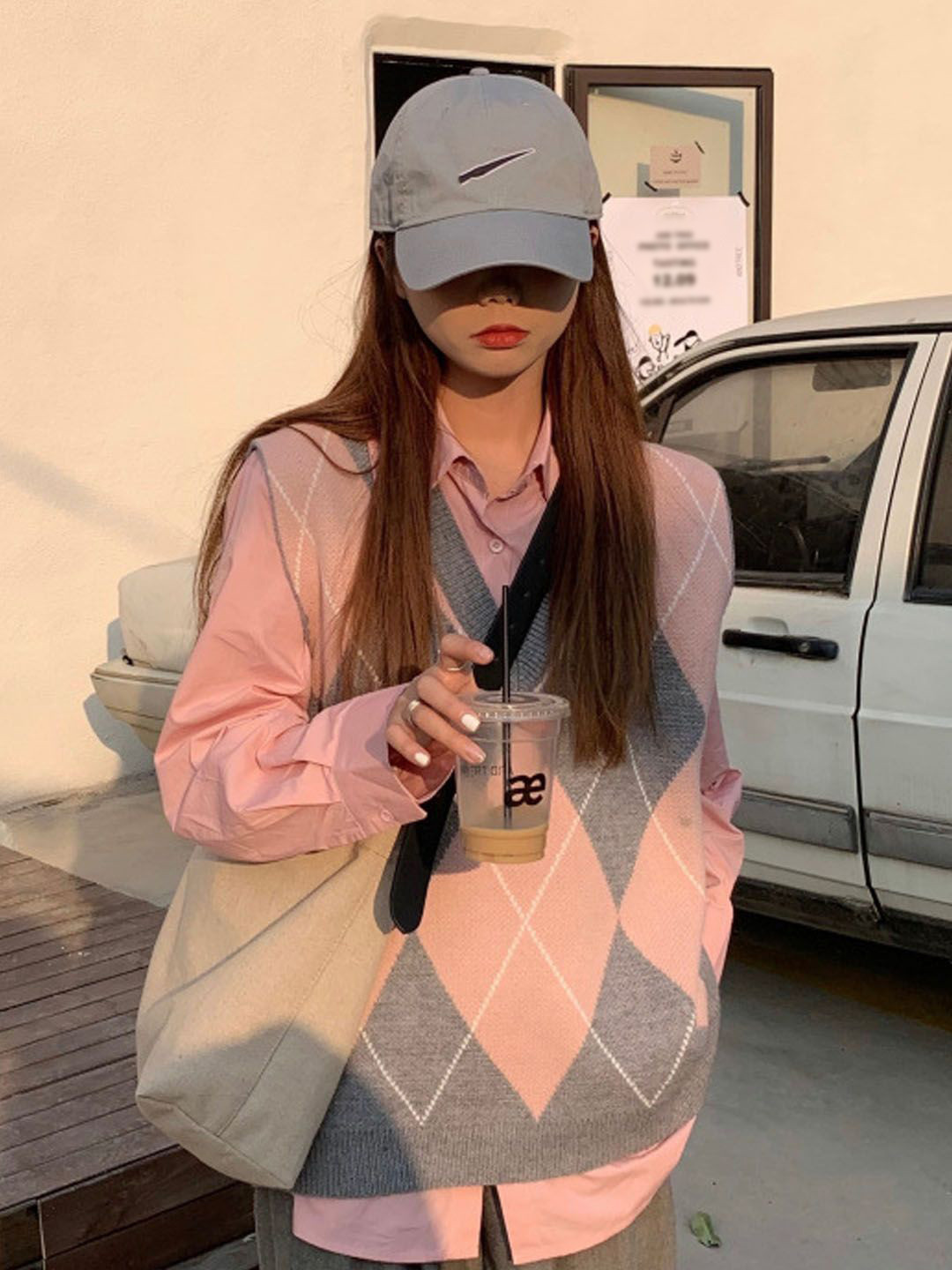 StyleCast Women Checked Vest