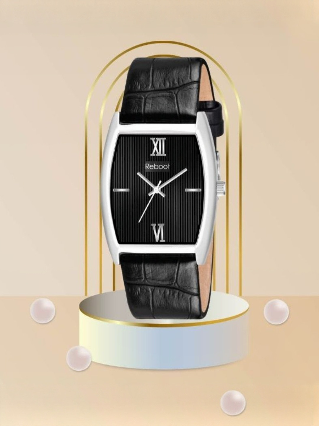 REBOOT Men Leather Straps Watch NEW137-111 SLIM