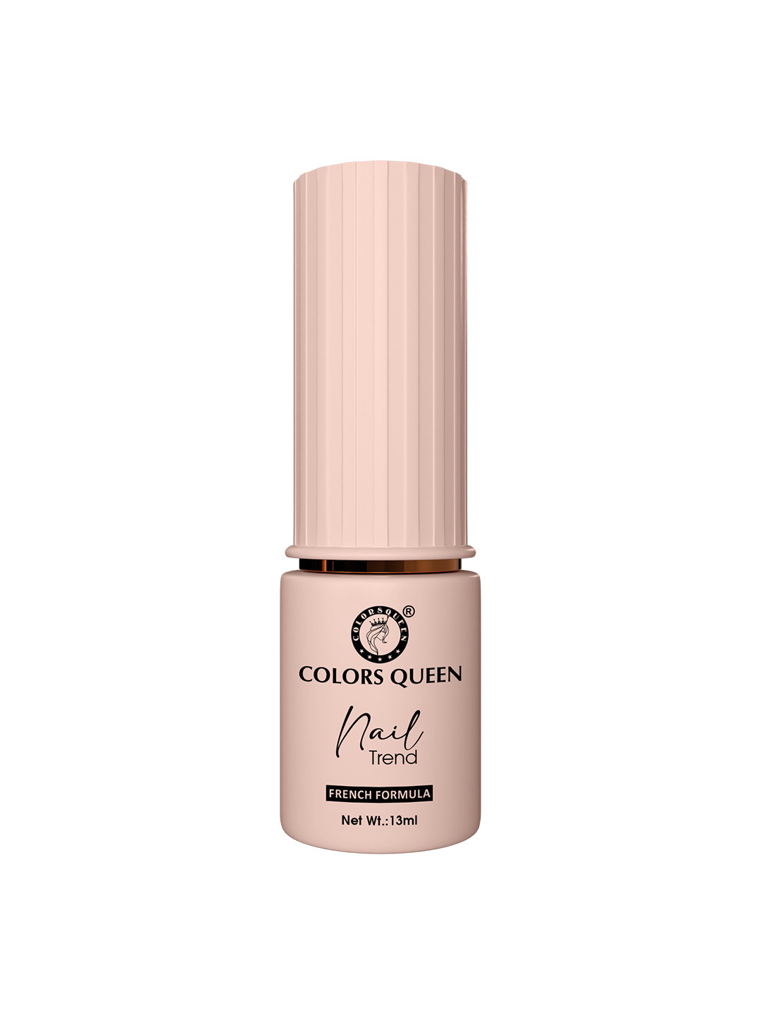 Colors Queen Nail Trend French Formula Quick Dry Nail Polish - 13ml - Blush Blossom