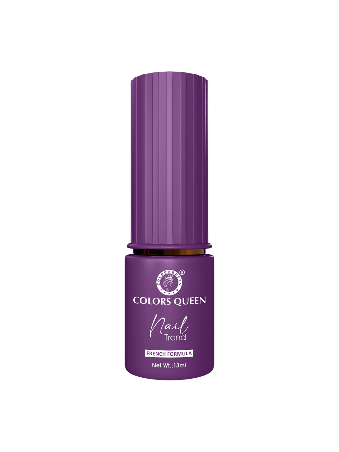 Colors Queen Nail Trend French Formula Quick Dry Nail Polish - 13ml - Magistic Purple