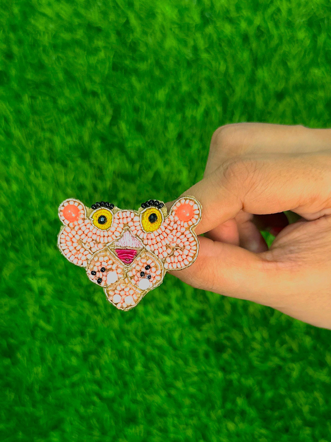 Abeo Pink Plated Non-Silver Brooch