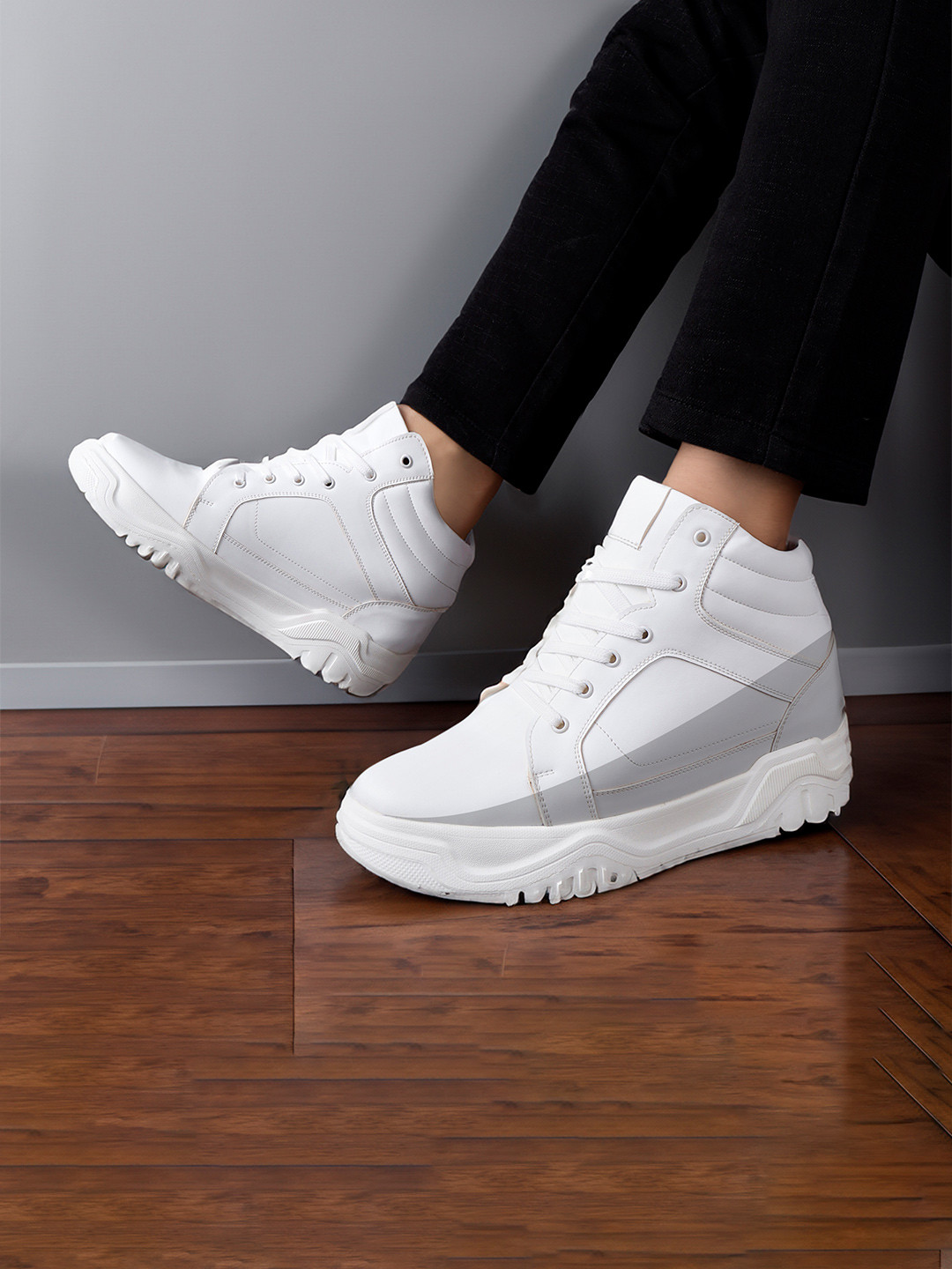 Bxxy Men High-Top Elevator Sneakers