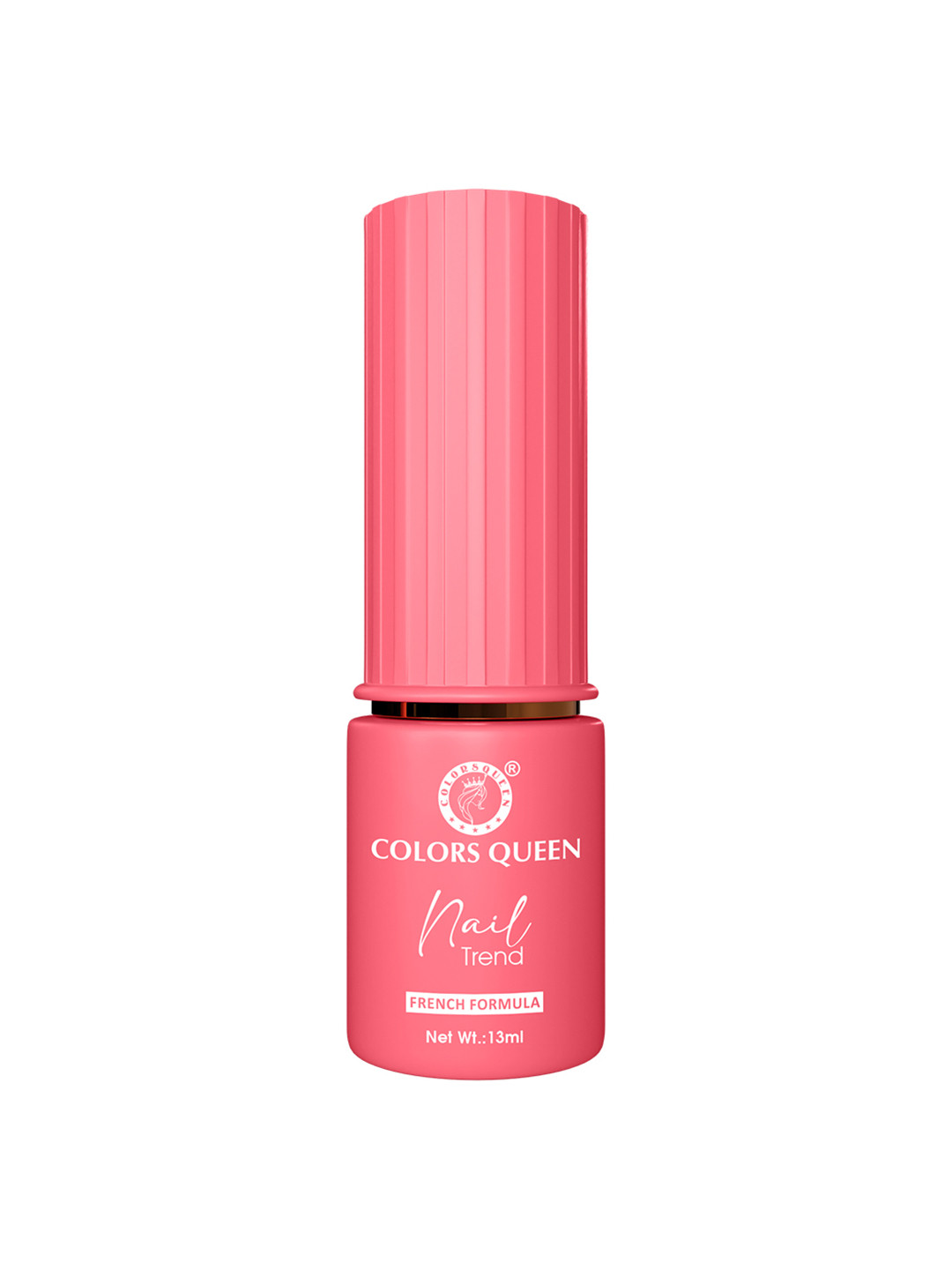 Colors Queen Nail Trend French Formula Polish 13ml - Pubble Gum Burs