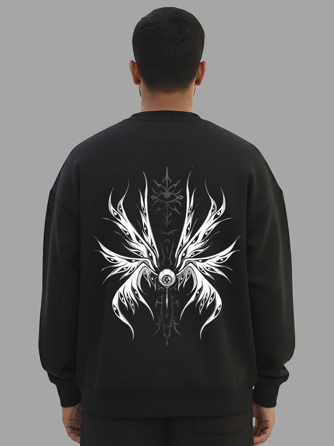 TheBTclub Men Not Of This World Oversized Sweatshirt