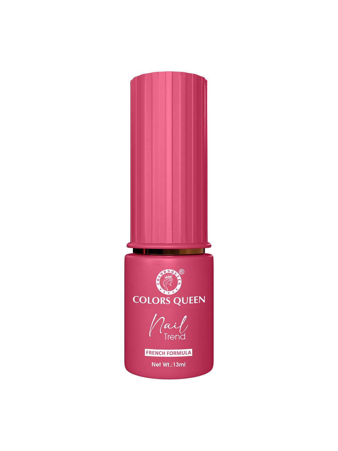 Colors Queen Nail Trend French Formula Polish 13ml - Rubine Red
