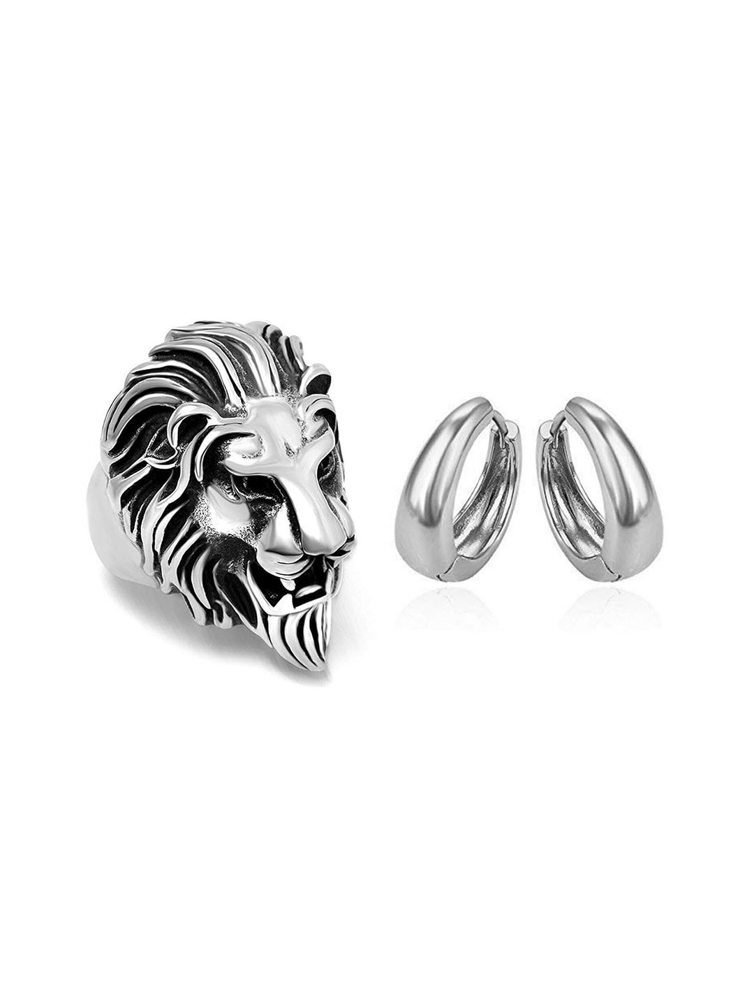 Teeragaj Textured Lion Shaped Jewellery Set