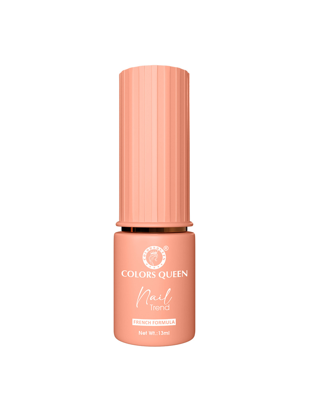 Colors Queen Nail Trend French Formula Polish 13ml - Pretty In Pink