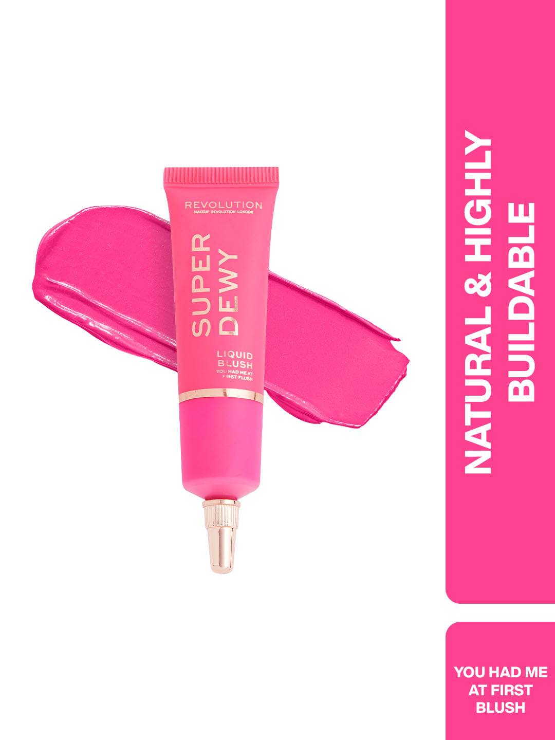 Makeup Revolution London Superdewy Liquid Blusher - You Had Me At First Blush