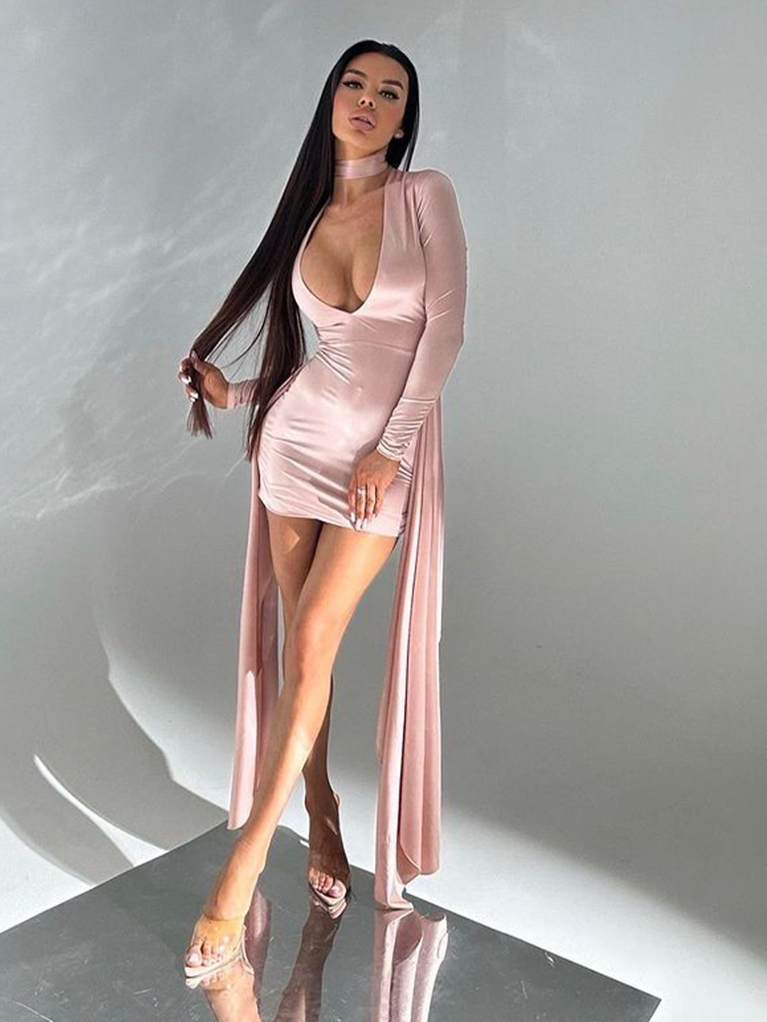 LULU & SKY Women Bodycon Mini Dress