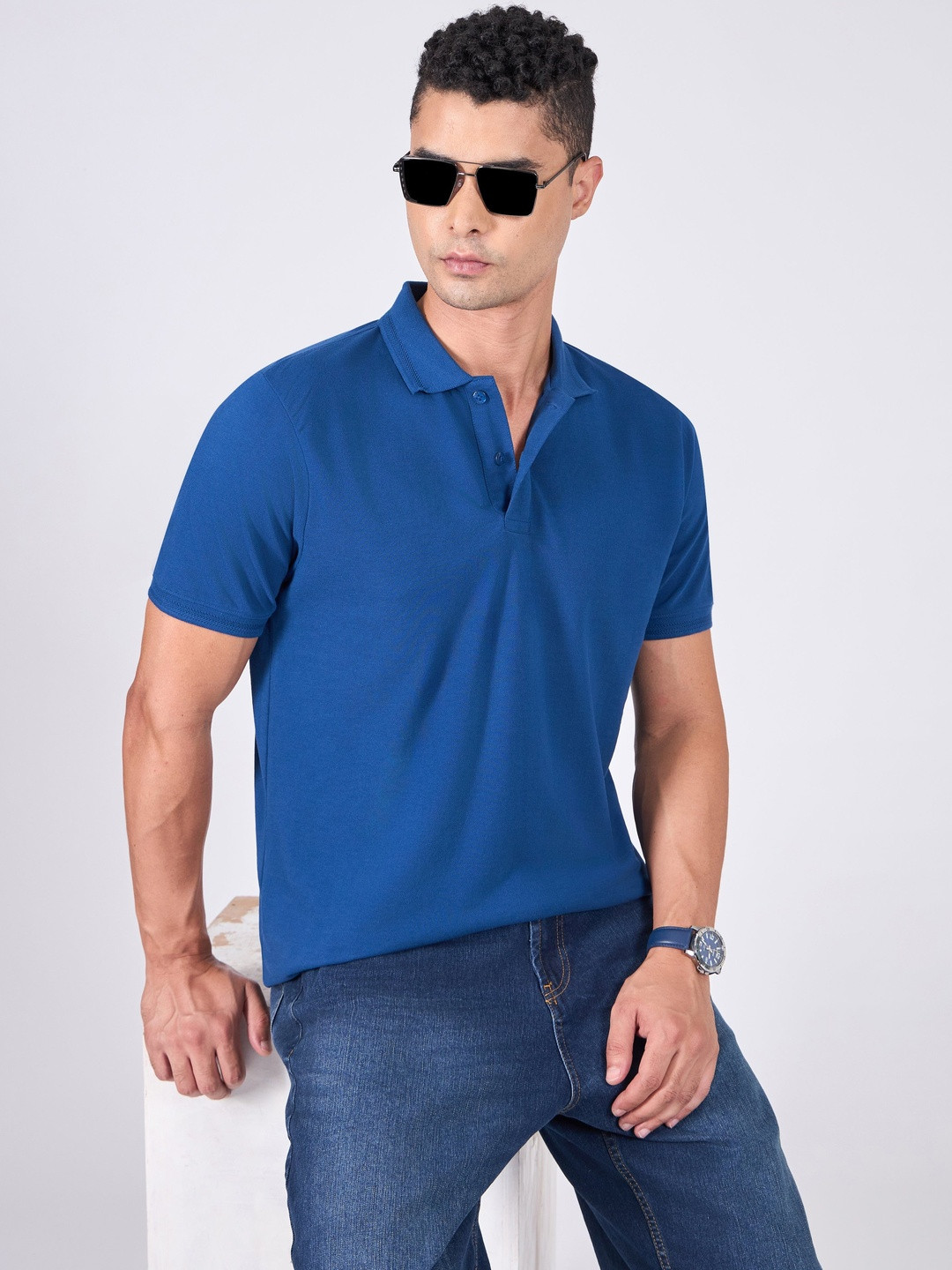 Espanshe Norwell Regular Fit Polo Collar T-shirt