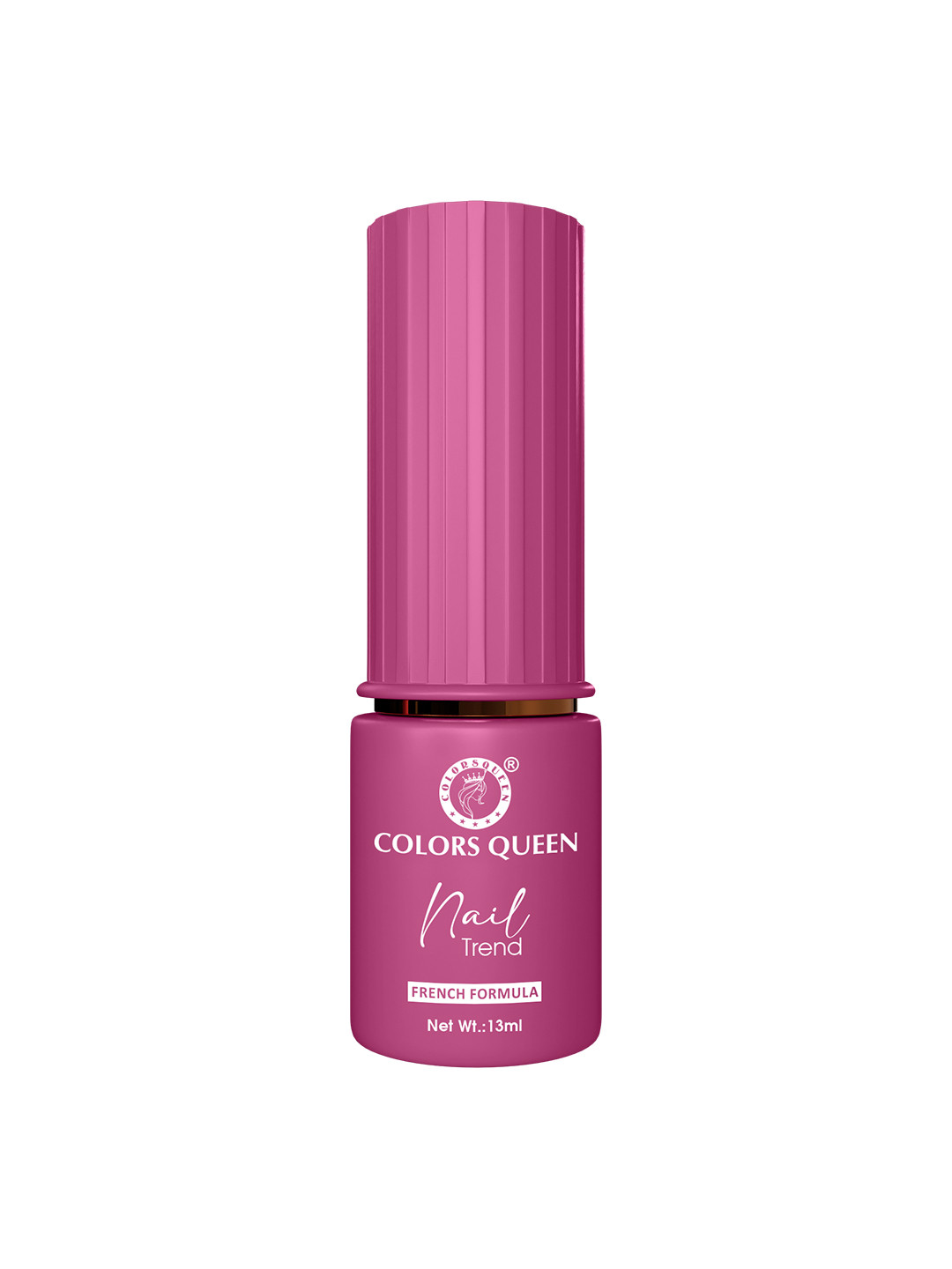 Colors Queen Nail Trend French Formula Quick Dry Nail Polish - 13ml - Jazzberry