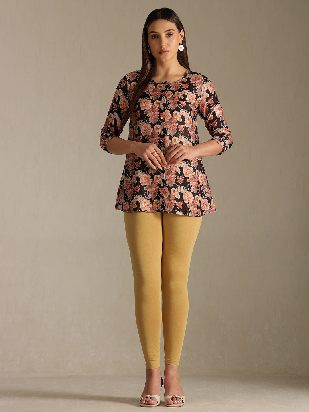 Soch Angle-Length Cotton Leggings