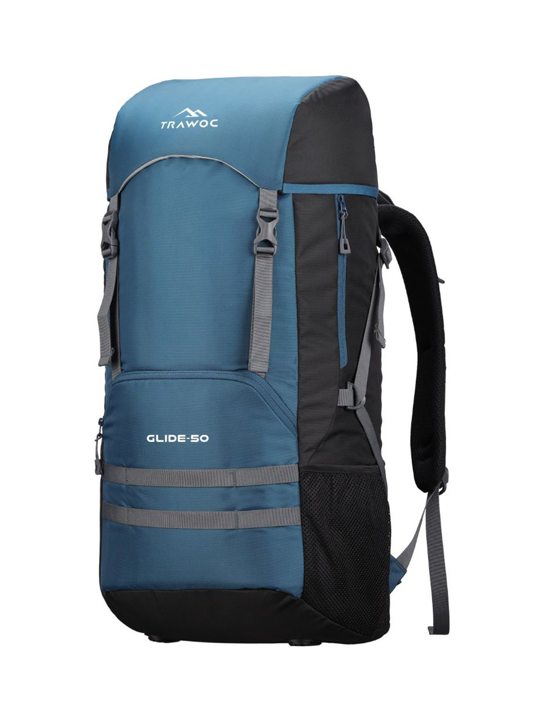 TRAWOC GLIDE Solid 50L Backpack For Trekking Hiking & Everyday Travel