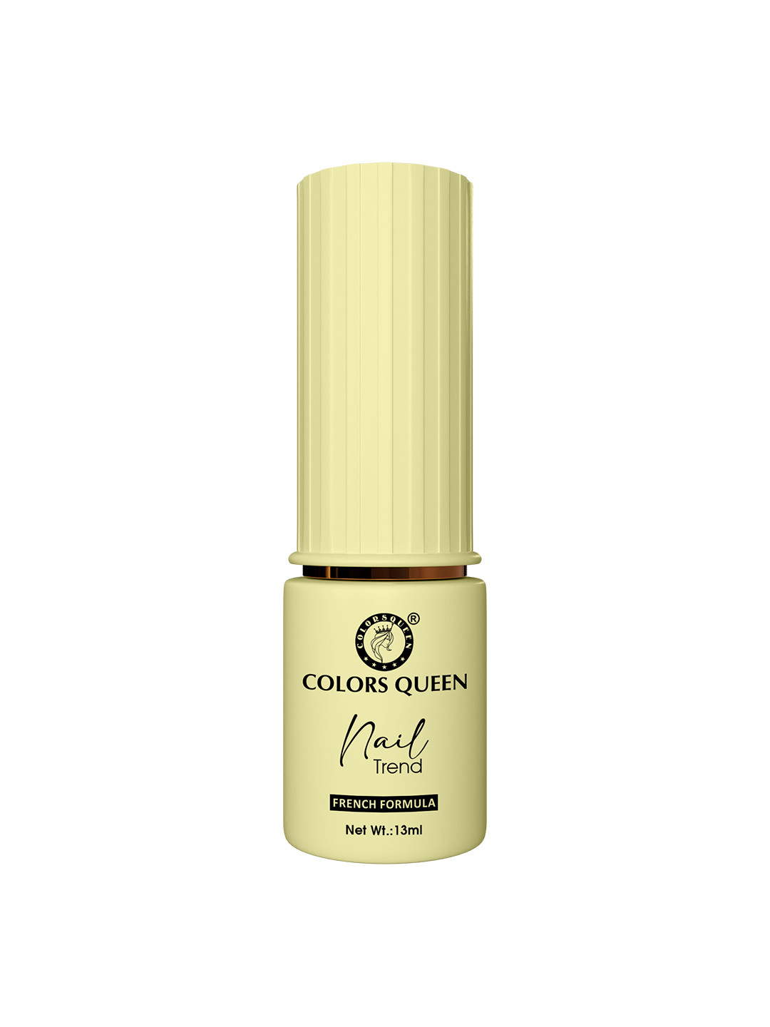 Colors Queen Nail Trend French Formula Quick Dry Nail Polish - 13ml - Bright Light