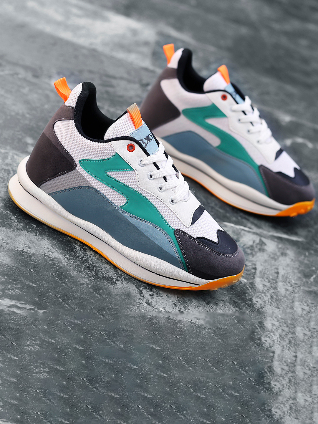 Bxxy Men Height Increasing Textile Running Shoes