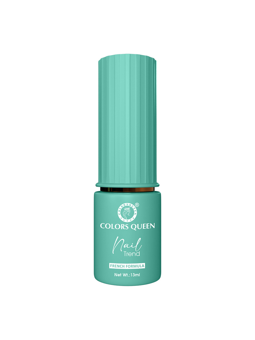 Colors Queen Nail Trend French Formula Polish 13ml - Tranquil Aqua