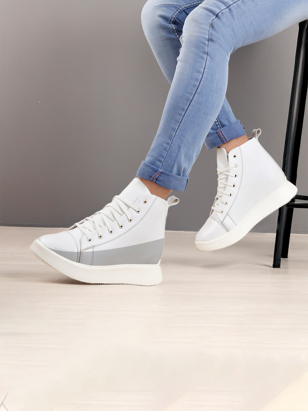 Bxxy Men 9.5 Cm Hidden Elevator Height Increasing Pu Material Sneaker Lace-up Shoes