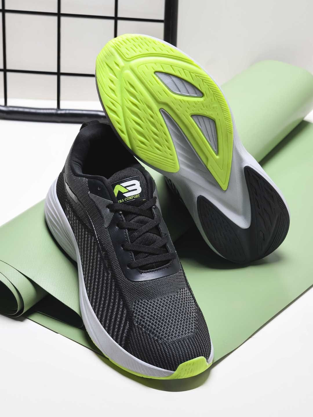 Athree Men Lace-Ups Running Non-Marking All-Rounder Shoes