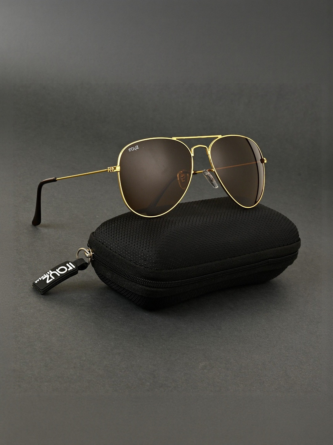 Irayz Unisex Aviator Sunglasses with UV Protected Lens 5201