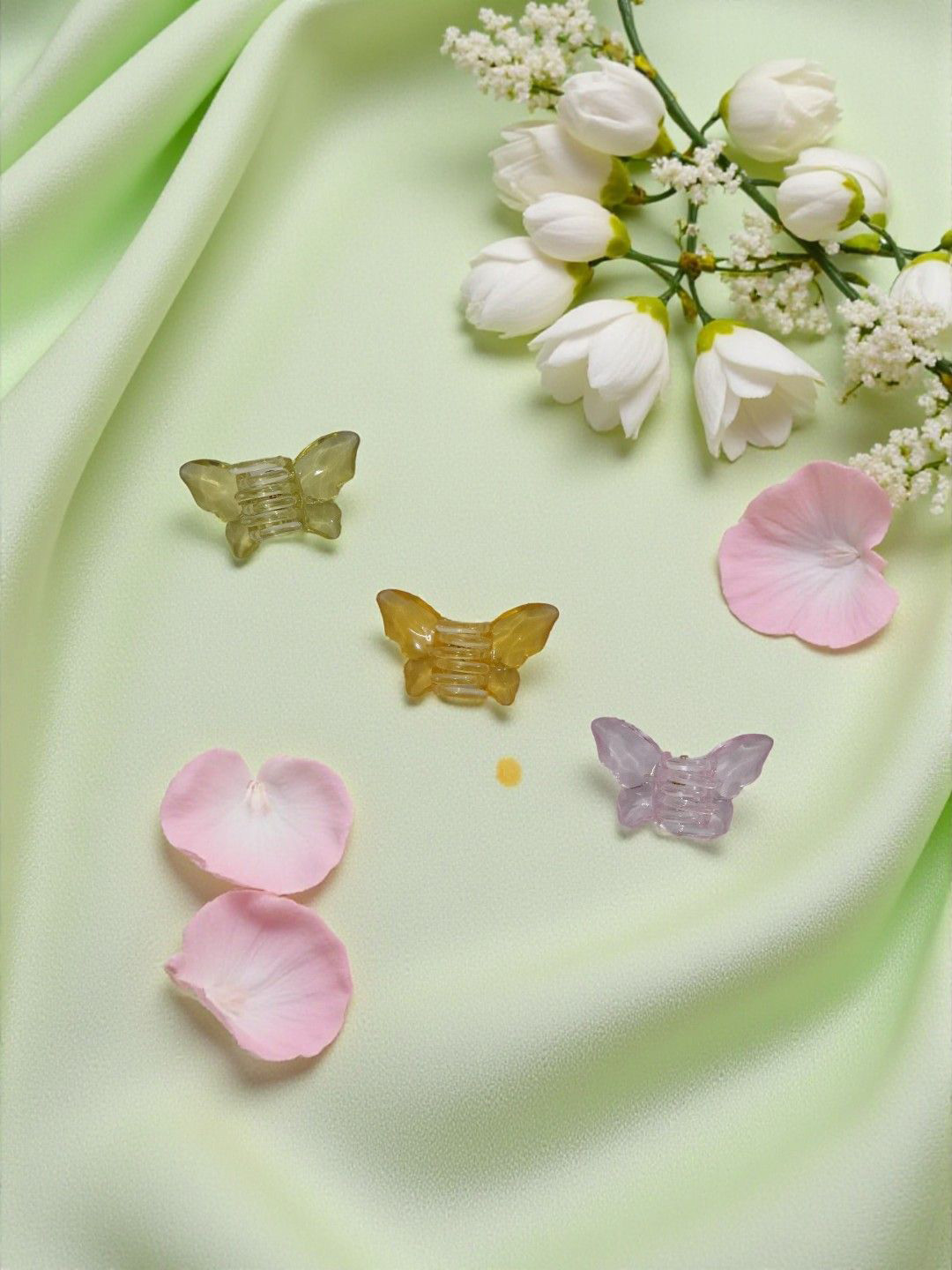 AccessHer Women Set of 3 Korean Style Claw Clip