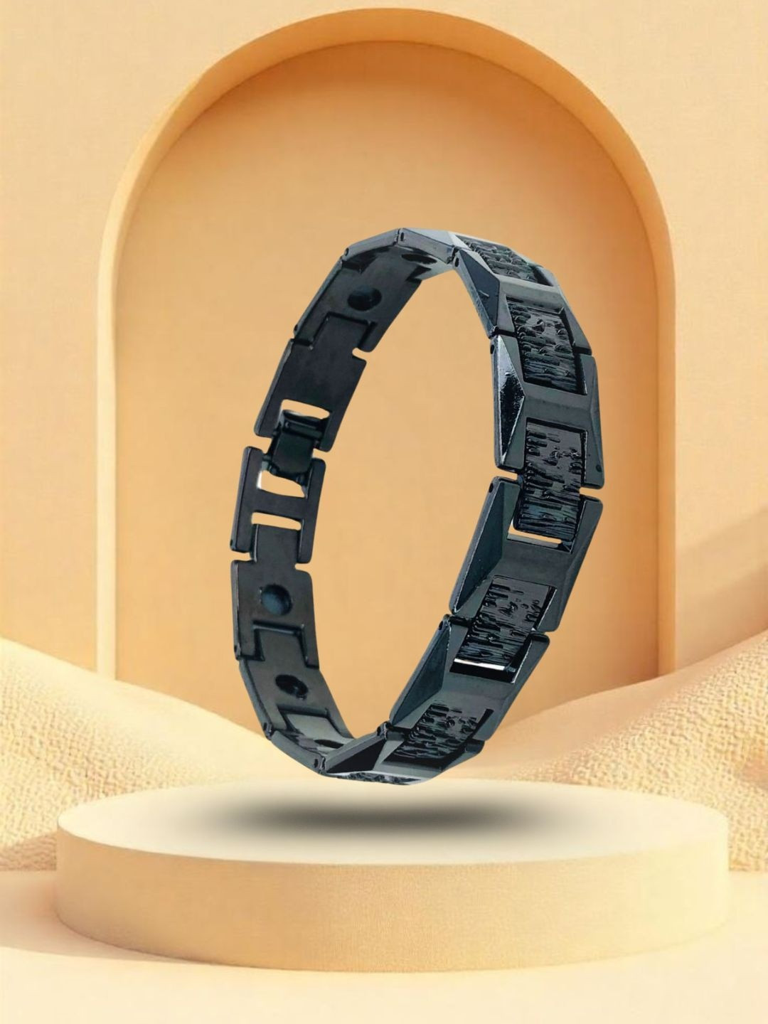 RKB Sales Men Stainless Steel Link Bracelet