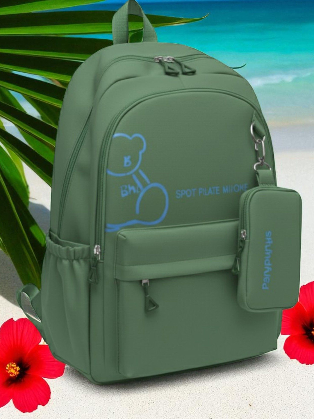 WALSON Women Solid Korean Laptop Backpack