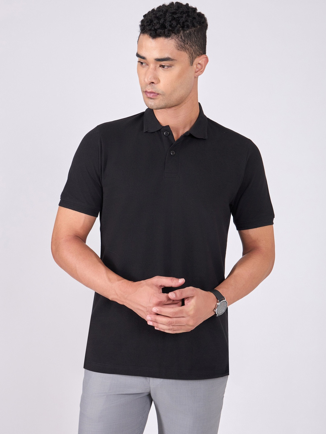 Espanshe Norwell Regular Fit Polo Collar T-shirt